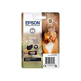 Epson 478XL - 11.2 ml - Grau - original - Blister