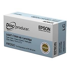 Epson Discproducer PJIC7(LC) - Hell Cyan - original - Tintenpatrone - für Discproducer PP-100, PP-100AP, PP-100II, PP-10