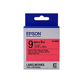 Image of Epson LabelWorks LK-3RBP - Etikettenband - 1 Kassette(n) - Rolle (0,9 cm x 9 m)