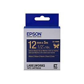Image of Epson LabelWorks LK-4HKK - Band - seidig - 1 Kassette(n) - Rolle (1,2 cm x 5 m)