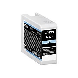 Epson T46S5 - 25 ml - hell Cyan - original