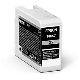 Epson T46S7 - 25 ml - Grau - original - Tintenpatrone