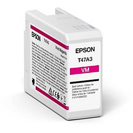 Epson T47A3 - 50 ml - Vivid Magenta - original