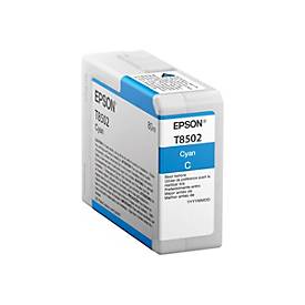 Epson T850200 - mit hoher Kapazität - Cyan - original - Tintenpatrone