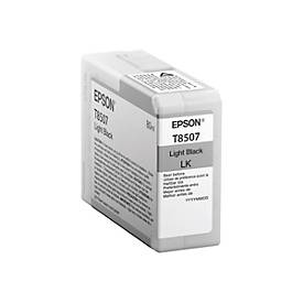 Epson T8507 - Schwarz - original - Tintenpatrone