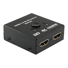 Equip HDMI Bi-Direction Switch - Video/Audio-Schalter - 2 Anschlüsse