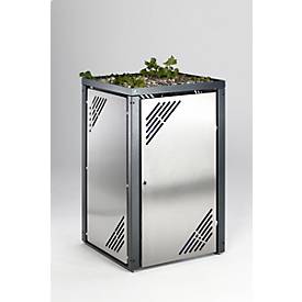 Ergänzungsteil MBSE 8, Edelstahl, m. Pflanzdeckel