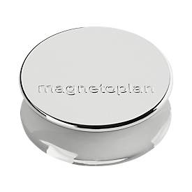 Ergo-Magnete "Large", silber, 10 Stück