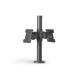 Ergonomic Solutions New SpacePole Back-to-back Screen Mount, VESA 75/100 -