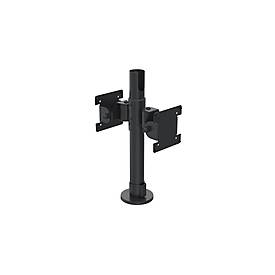 Ergonomic Solutions New SpacePole Back-to-back Screen Mount, VESA 75/100 -