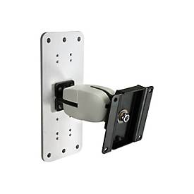 Ergotron 100 Series - Befestigungskit (doppelter Drehpunkt) - für Flachbildschirm - Grau, Schwarz - Bildschirmgröße: bis zu 81,3 cm (bis zu 32 Zoll)