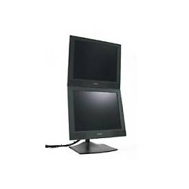 Ergotron DS100 - Befestigungskit (28' Stange, Basis, 2 Drehgelenke, 2 VESA-Adapter) - schmal - für 2 LCD-Displays - Stahl, Aluminium - Schwarz - Bildschirmgröße: bis zu 68,6 cm (bis zu 27 Zoll)