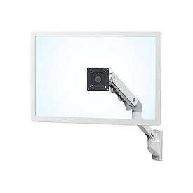 Ergotron HX - Befestigungskit (Wandarm) - für Monitor - weiß - Bildschirmgröße: up to 124 cm (up to 49')