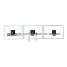 Ergotron HX - Montagekomponente (Griff, 3 Drehzapfen, Bogen mit drei Scharnieren) - für 3 LCD-Anzeigen - weiß - Bildschirmgröße: bis zu 61 cm (bis zu 24 Zoll)