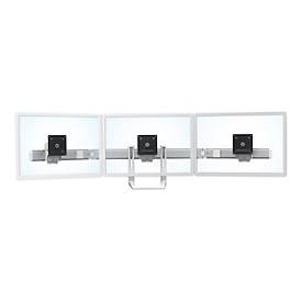 Ergotron HX - Montagekomponente (Griff, 3 Drehzapfen, Bogen mit drei Scharnieren) - für 3 LCD-Anzeigen - weiß - Bildschirmgröße: bis zu 61 cm (bis zu 24 Zoll)