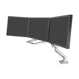 Ergotron HX - Montagekomponente (Griff, 3 Drehzapfen, Bogen mit drei Scharnieren) - für 3 LCD-Anzeigen - weiß - Bildschirmgröße: bis zu 61 cm (bis zu 24 Zoll)