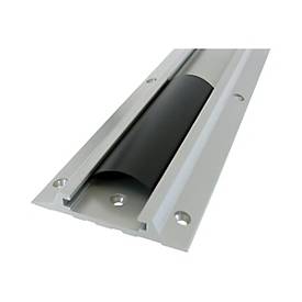 Ergotron - Montagekomponente (Wandschiene 10", Kanalabdeckung) - Aluminium - für P/N: 45-353-026, 45-354-026, 80-063-200