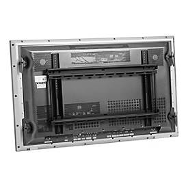 Ergotron Neo-Flex - Befestigungskit (Wandplatte, Riegel, 2 Schienen) - fest, sehr stark belastbar - für Flachbildschirm - Schwarz - Bildschirmgröße: 94-203.2 cm (37'-80')