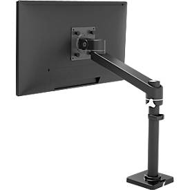 Ergotron NX Monitorarm, Tischhalterung, bis 34', 8 kg, höhenverstell-, neig-, schwenk- und drehbar, schwarz