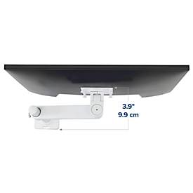 Ergotron NX Monitorarm, Tischhalterung, bis 34", 8 kg, höhenverstell-, neig-, schwenk- und drehbar, weiß