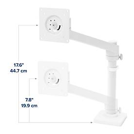 Ergotron NX Monitorarm, Tischhalterung, bis 34", 8 kg, höhenverstell-, neig-, schwenk- und drehbar, weiß