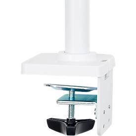 Ergotron NX Monitorarm, Tischhalterung, bis 34", 8 kg, höhenverstell-, neig-, schwenk- und drehbar, weiß