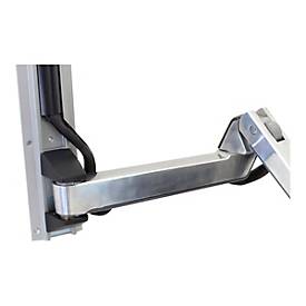 Ergotron Sit-Stand Combo Extender - Montagekomponente (Verlängerungsarm, Wandschienenhalterung, Armabdeckung, Befestigungsmaterialien)