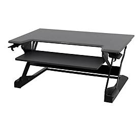 Sitz-Steh-Schreibtisch WorkFit-TL, höheneinstellbar, Maße B 950 x T 640 mm