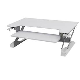 Sitz-Steh-Schreibtisch WorkFit-TL, höheneinstellbar, Maße B 950 x T 640 mm