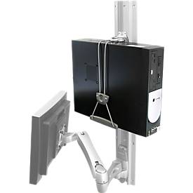 Ergotron Universal CPU Halter, größenverstellbar, Tragkraft 22,7 kg