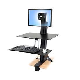 Ergotron WorkFit-S, LCD-Monitor LD mit Arbeitsfläche