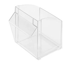 Ersatz Klappkastenbehälter für Kleinteilemagazin MultiStore, Reihengröße 3, Vol. 4,2 l, B 175 x T 140 x H 160 mm, Polystyrol, 1 St.