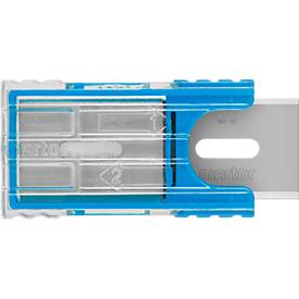 Ersatzklinge Martor Nr. 92, 4-fach nutzbar, Stärke 0,4 mm, L 26 x B 18,5 mm, Stahl, 10 Stück