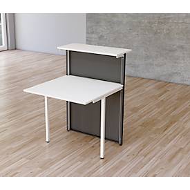 Erweiterungsmodul für Bogen-Empfangstheke Faro Kompakt, anthrazit