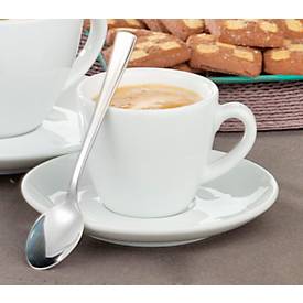 ESMEYER Espresso-/Moccalöffel STOCKHOLM aus Edelstahl 18/10, poliert, ca. 11,5 cm, 12 Stück