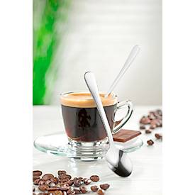 ESMEYER Espressolöffel SYLVIA aus Edelstahl 18/0, poliert, ca. 11,5 cm, 12 Stück im Sparpack