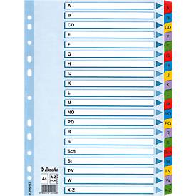 Esselte Karton-Register Mylar, Buchstaben A-Z