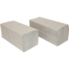 Essuie-mains Schäfer Shop Pure - L 250 x l. 230 mm - pliage zigzag - 1 épaisseur - 5000 feuilles - naturel