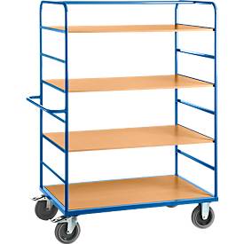 Etagenwagen, 4 Etagen, L 1200 x B 800 mm