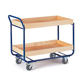 Etagenwagen, m. Hochrand, 2 Etagen, 31 kg