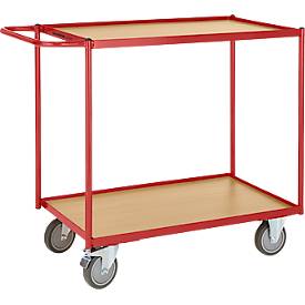 Etagewagen met 2 etages - 790 x 490 mm - ons merk Schäfer Shop  Pure 