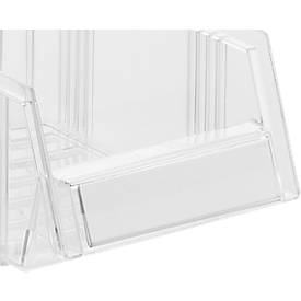 Etiketten, für Treston Schubladen Serie 1015, B 83 x H 23 mm, Karton, weiß, 100 Stück