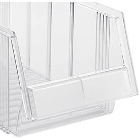 Etiketten, für Treston Schubladen Serie 1930/1940/1950, B 152 x H 37 mm, Karton, weiß, 100 Stück