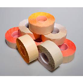 Etiketten mit Wellenrand