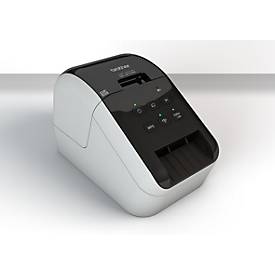 Etikettendrucker Brother QL-810Wc, 110 Etiketten/min, USB/iOS/Android/WLAN, integrierte Schneideeinheit, B 125 x T 234 x H 145 mm