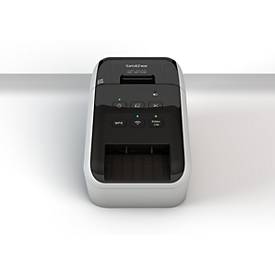 Etikettendrucker Brother QL-810Wc, 110 Etiketten/min, USB/iOS/Android/WLAN, integrierte Schneideeinheit, B 125 x T 234 x H 145 mm