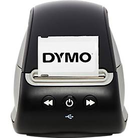 Etikettendrucker DYMO® LabelWriter™ 550, Thermodirektdruck, 300 x 300 dpi, 62 Etiketten/min, Auto-Erkennungsfunktion, USB, inkl. Etiketten