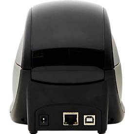 Etikettendrucker DYMO® LabelWriter™ 550 Turbo, Thermodirektdruck, 300 x 300 dpi, 90 Etiketten/min, Auto-Erkennungsfunktion, USB/LAN, inkl. Etiketten