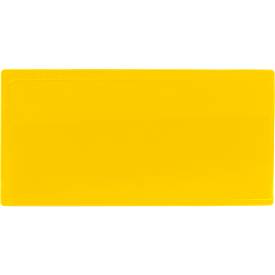 Etikettentasche Label TOP, magnetisch, 80x160, gelb