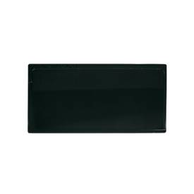 Etikettentasche Label TOP, selbstklebend, 50x110, schwarz